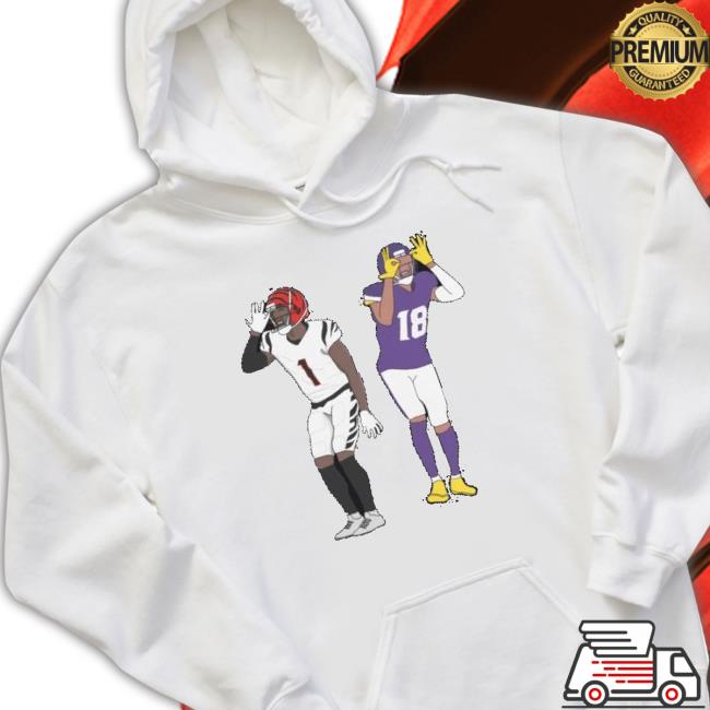 Official The Griddy Youth Justin Jefferson Minnesota Vikings Crewneck Sweatshirt