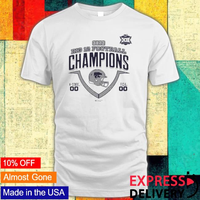 Official K-State Wildcats 2022 Big 12 Football Champions Sweaters