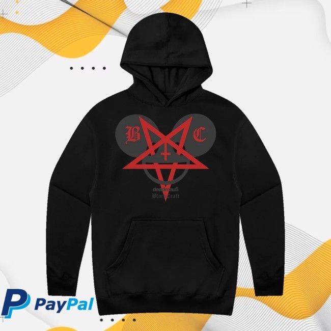 Blackcraft Clothing Deadmau5 X Blackcraft Pentamau5 Tee Deadmau5 X Blackcraft Pentamau5 Zip Up Hooded Sweatshirt
