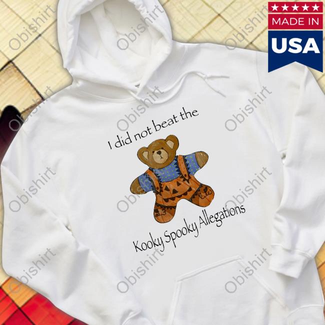 I Did Not Beat The Kooky Spooky Allegation Crewneck Sweatshirt