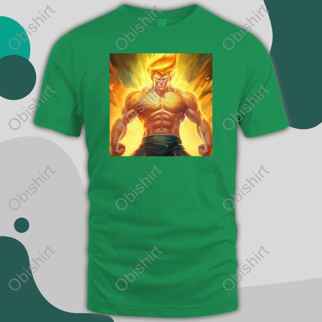 Tim Pool Donald Trump Circa 2023 Super Saiyan Cnn Townhall Stage Tee