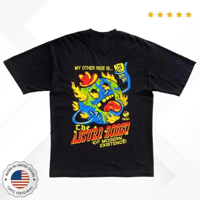 Official Just Okay Merch Absurd Rodeo Funny Shirt