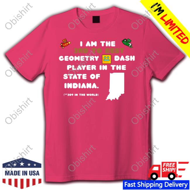 I Am The 3Rd To Best Geometry Dash Player In The State Of Indiana Sweatshirt