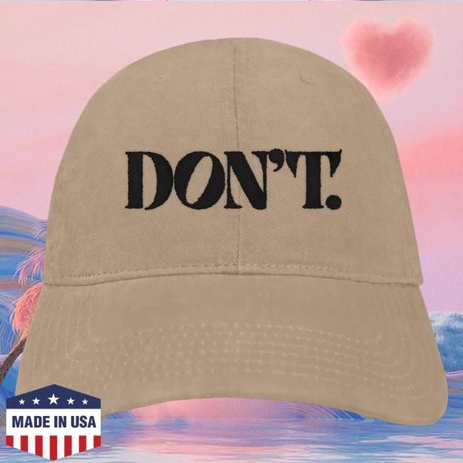 Pup The Band Official Store Paranoid Lyric Twill Cap
