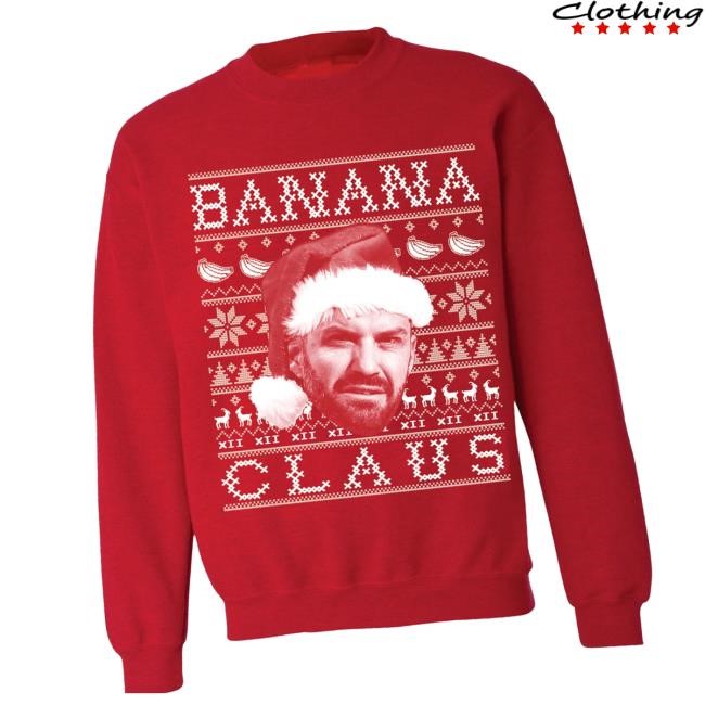 Real Johnny Bananas Merch Store Santa Bananas Funny Shirt