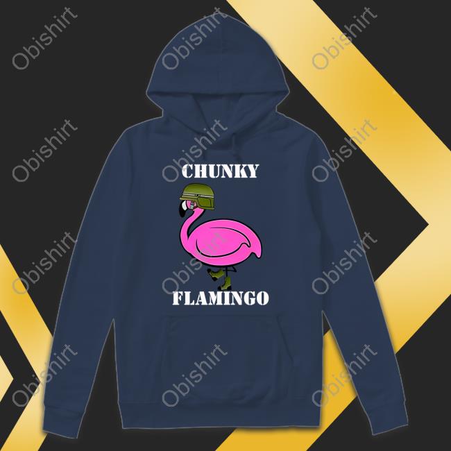 Gymlifeanimal Wearing Chunky Flamingo Tee Shirt