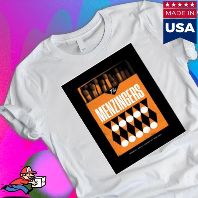 The Menzingers June 19 2023 Brighton Chalk-Portrait Shirt