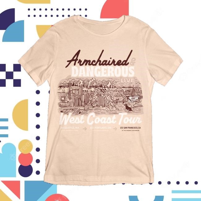 Armchair Expert Merch Store Armchaired & Dangerous Live From San Francisco (Limited Edition) Tank Top