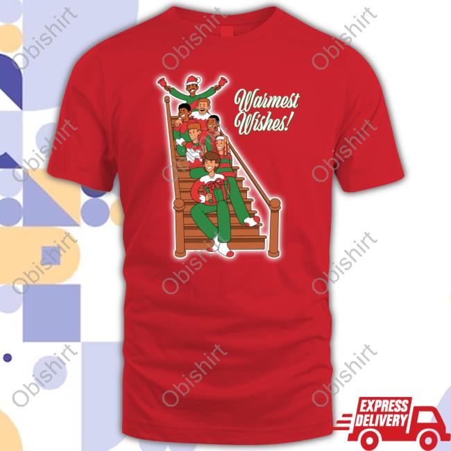 Baylenlevine Merch Shop Holiday Warmest Wishes Hoodied Sweatshirt