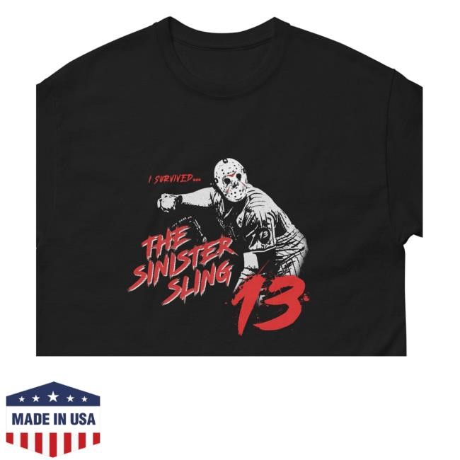 Padres Hot Tub Merch Store Shop I Survived The Sinister Sling 13 Sweatshirt
