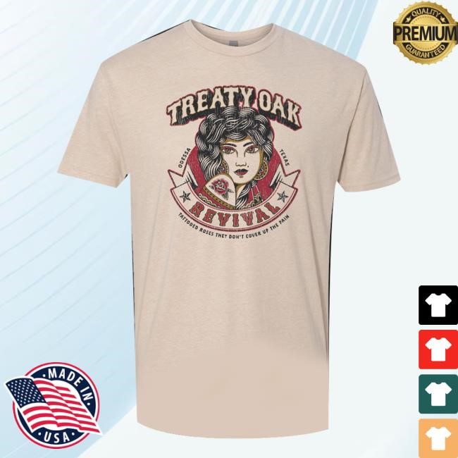 Treaty Oak Revival Merch Store Rose Bundle Shirt Treatyoakrevival