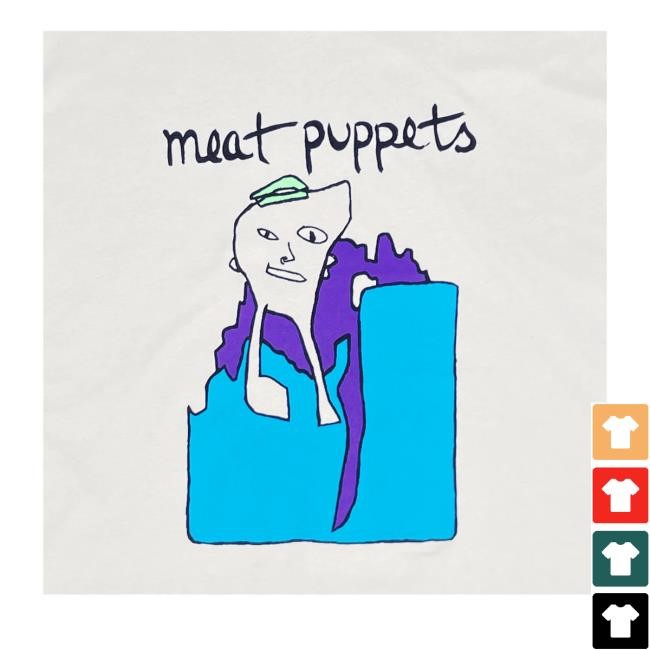 Official Hello Merch Meat Puppets Skipper Long Sleeve T Shirt