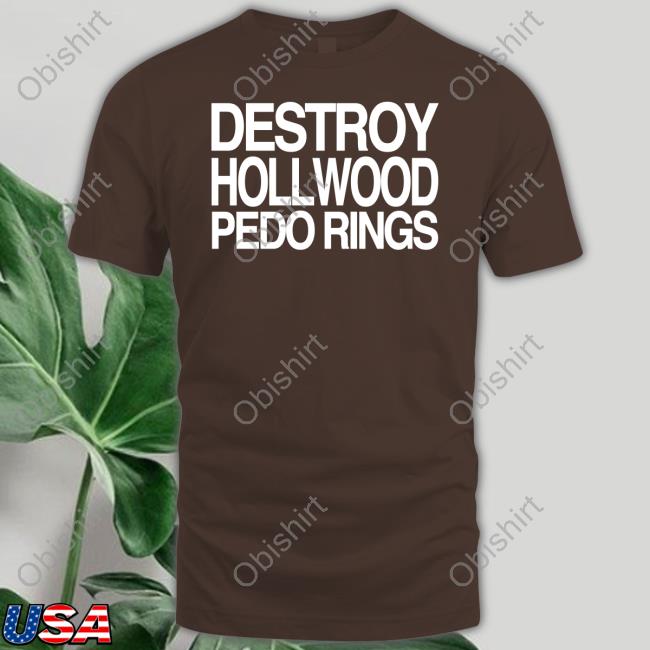 Destroy Hollwood Pedo Rings Long Sleeve T Shirt