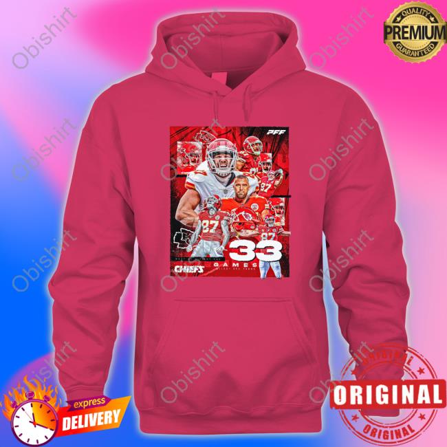 Most By Tight End Chiefs 33 Games Shirt
