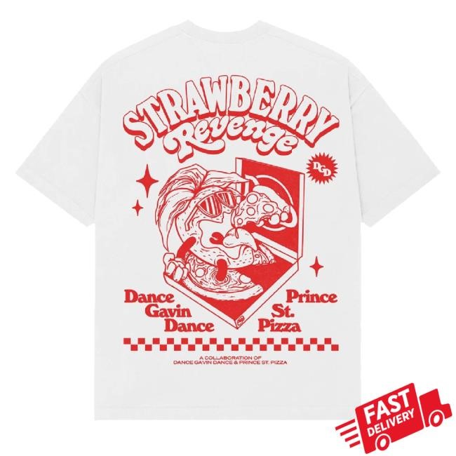 Trending Dance Gavin Dance Merch Strawberry Revenge White Sweatshirt