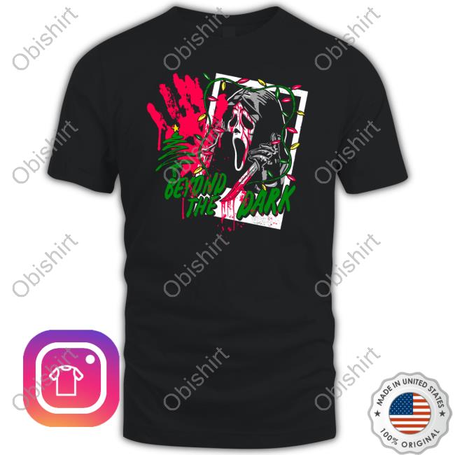 Beyond The Dark Merry Christmas Ghostface Long Sleeve Tee Shirt Rise Above Merch