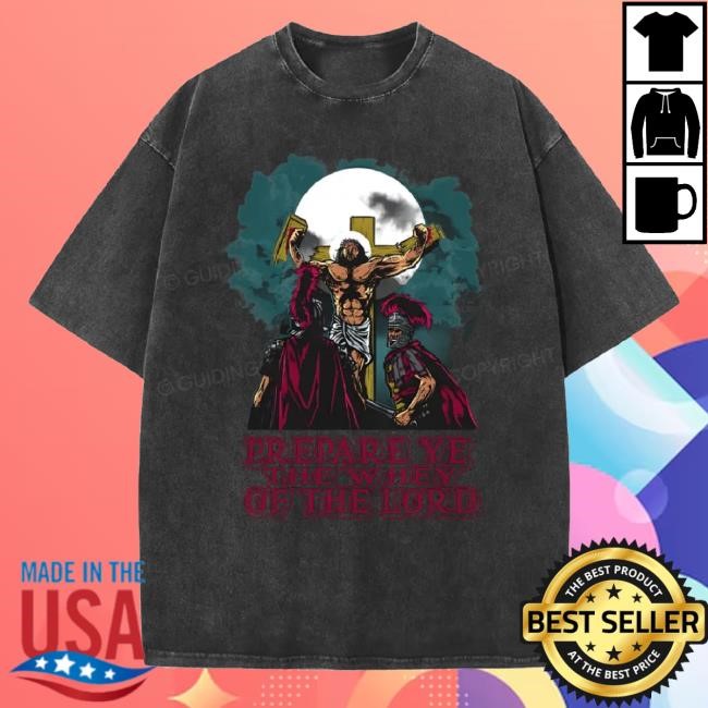 Official Guidingcross Merch Prepare The Way Of The World Christian Washed Long Sleeve T Shirt