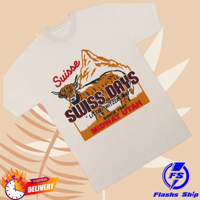 Tysdyes Merch Shop Store Swiss Days Highland Classic Shirt