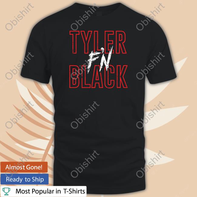 Blackandbrave Merch Tyler F'n Black Tee Shirt