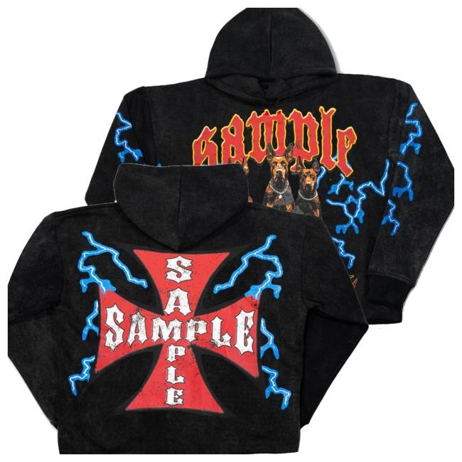 Trending Sampleind Merch Store My Dogs Hoodie - Black Funny Shirt