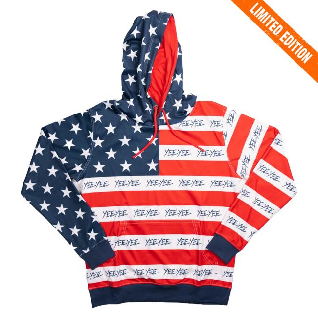 Official Yee Yee Apparel Clothing USA Pullover Sweatshirt YeeYee Merch Store Shop