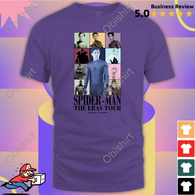 Sony Pictures Uk Spider-Man The Eras Tour Tee Shirt