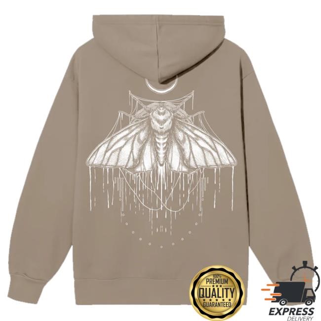 Trending Sumerian Records Merch Bad Omens Moth Sandstone Hoodie Trending Sumerian Records Merch Bad Omens Moth Sandstone Shirts