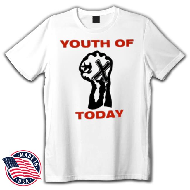 Official Youth Of Today Break Down The Walls shirt