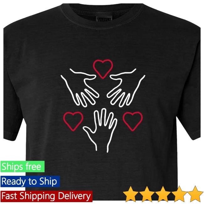 Barstoolsports Store Kfc Radio Heart & Hands Hooded Sweatshirt