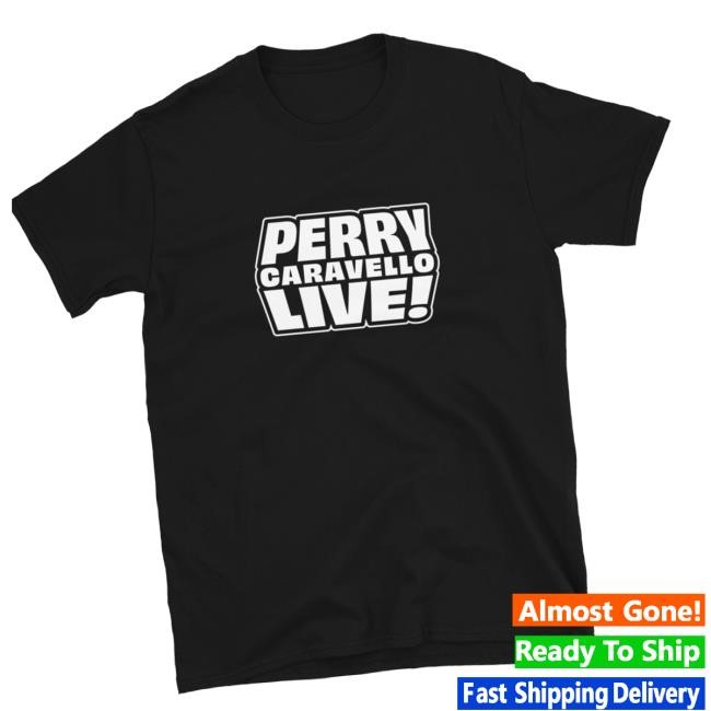 Official Perry Caravello Live Merch Store Perry Caravello Live Logo Crewneck Sweatshirt