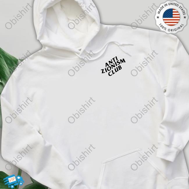 Anti Zionism Club Hoodie