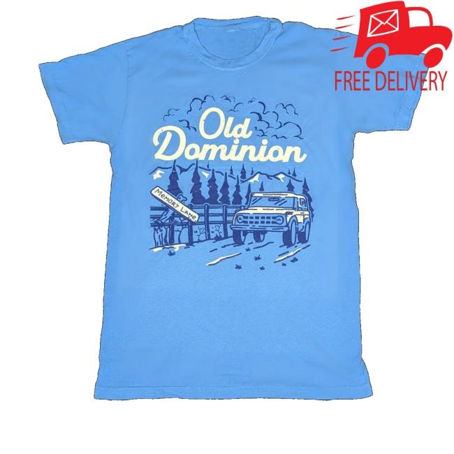 Weareolddominion Shop Memory Lane Mountain New Shirt