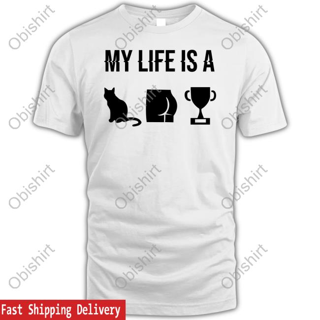 No Context Humans My Life Is A Cat Ass Cup Hoodie Sweatshirt
