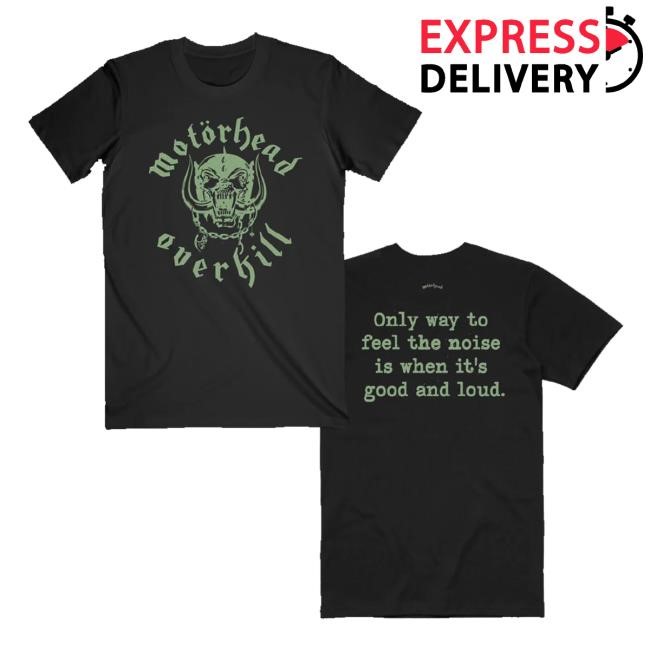 Motorhead Overkill Lyric Tee