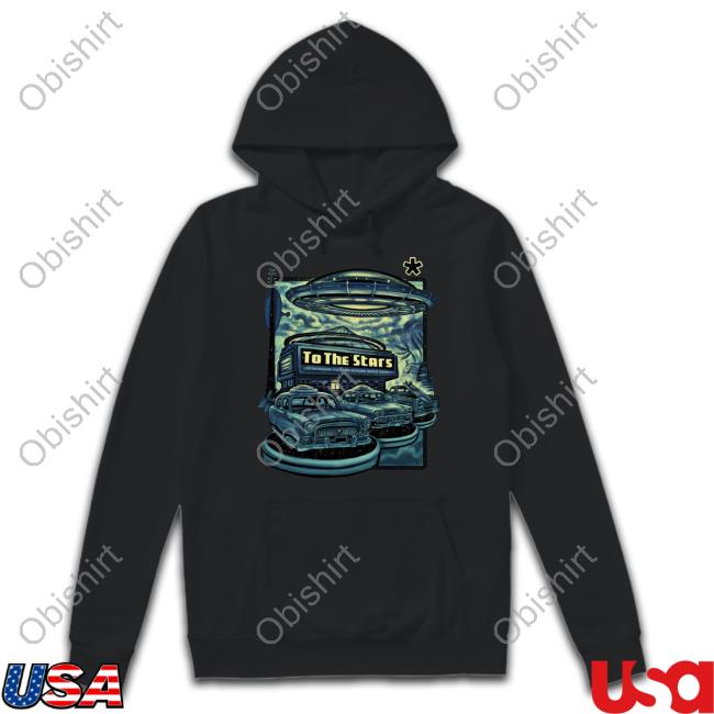 Tothestars Ufo Drive-In By Zeb Love T Shirt