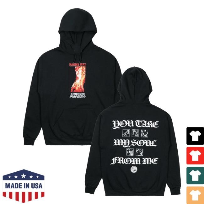 Harms Waymerch Store Burning Man Crewneck Sweatshirt