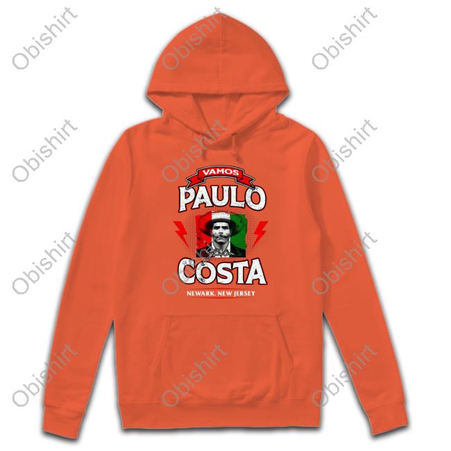 Vamos Paulo Costa Newark New Jersey New Shirt