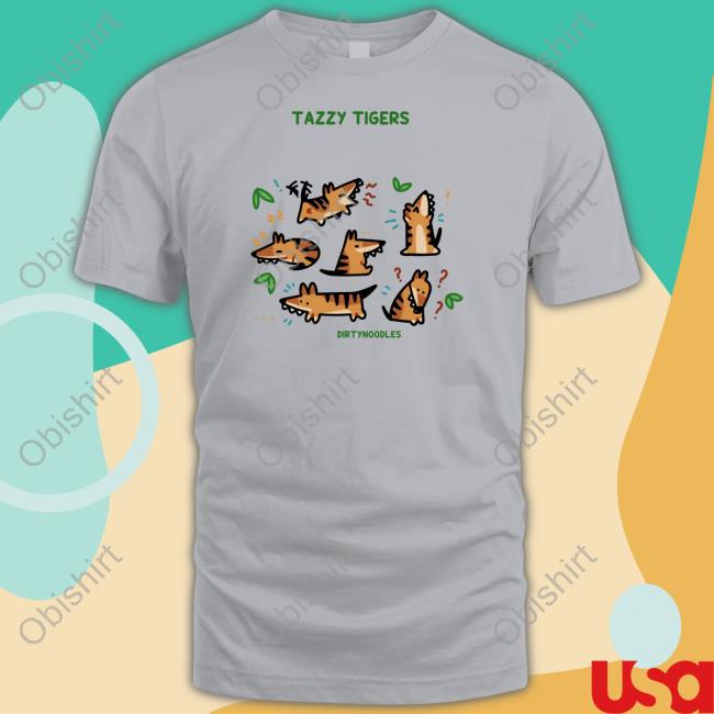 Tazzy Tigers Dirtynoodles T Shirt