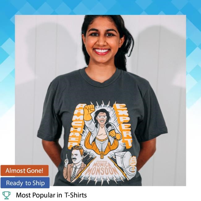 Armchair Expert Merch Store Monica Monsoon Tee Shirt
