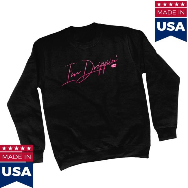 Tuckshopuk Merch Shop The Vivienne - Official Merch - I'm Drippin' Hooded Sweatshirt