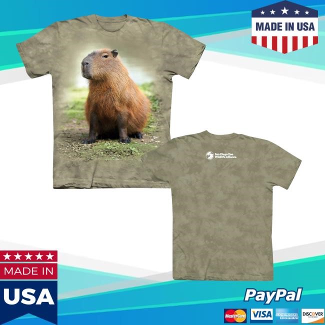Zoo Shop Capybara Tie Dyed Tee