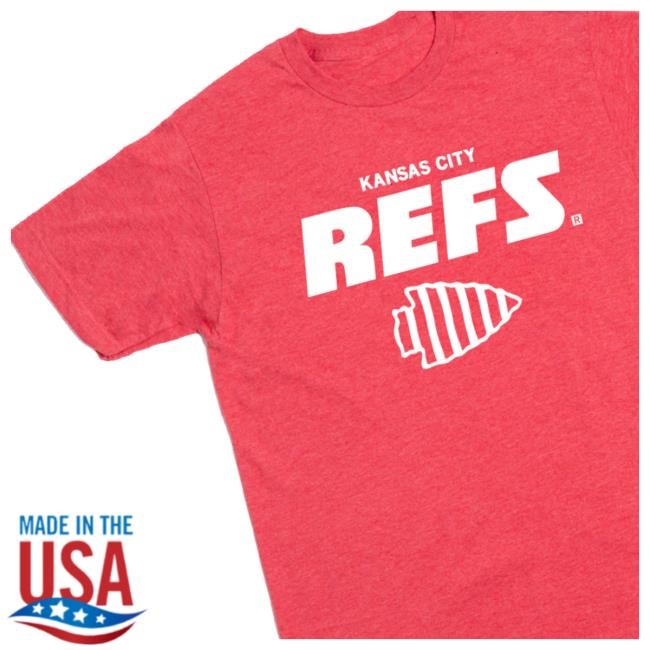 Official Kansas City Refs Red Hoodie
