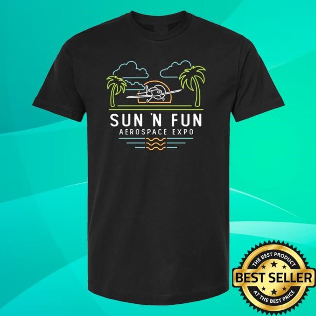 Flysnf Merch Store Neon Sun 'N Fun 2025 Crewneck Sweatshirt