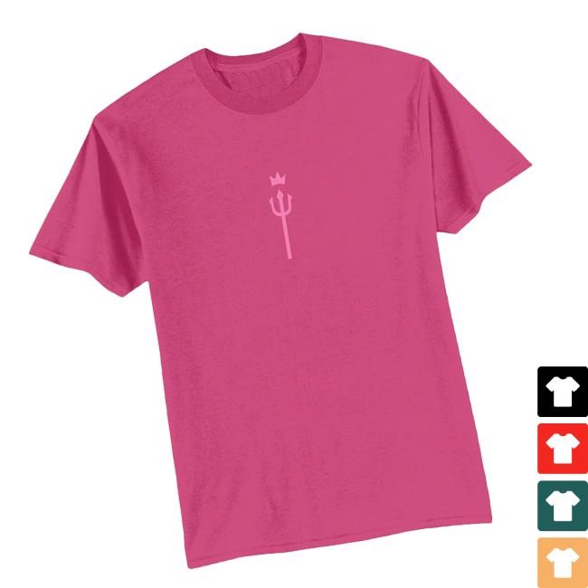Awesamdude Merch Store Awesamdude Pink King Trident Crewneck Sweatshirt