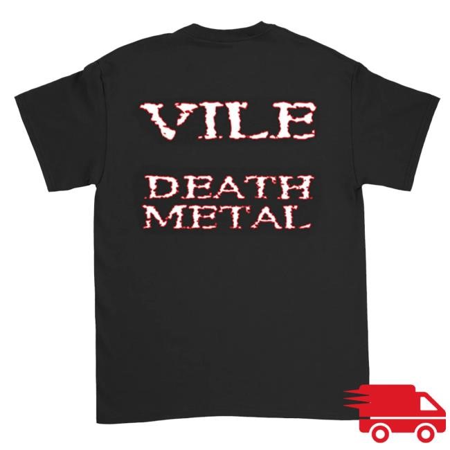 Official Rockabilia Merch Cannibal Corpse Vile Hooded Sweatshirt