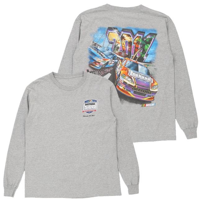Official Thrifted Merch Daytona 500 Unbranded Graphic Long Sleeve Long Sleeve Shirt