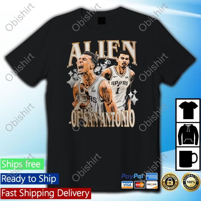 Spurs Culture Alien Of San Antonio New Shirt