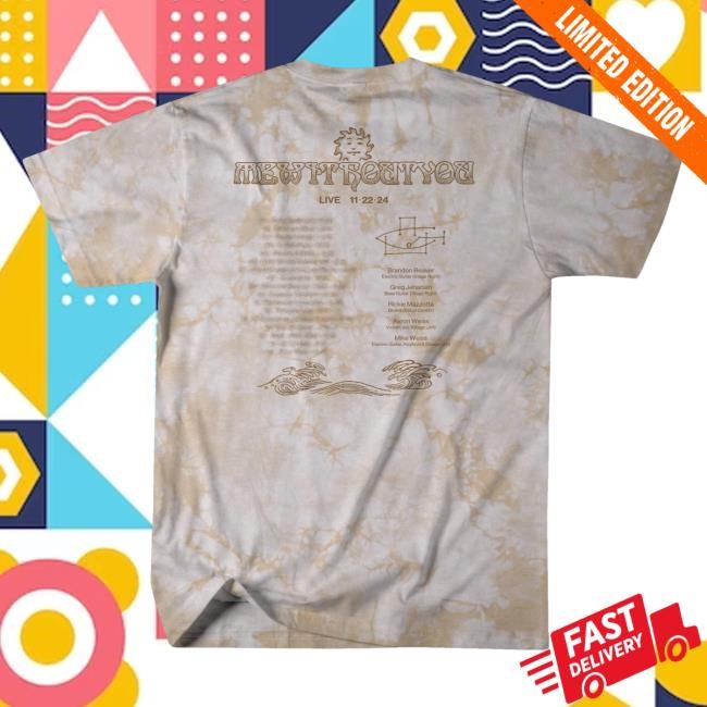 Mewithoutyou Merch Live One Shirt Mewithoutyou Merch Live One Shirt