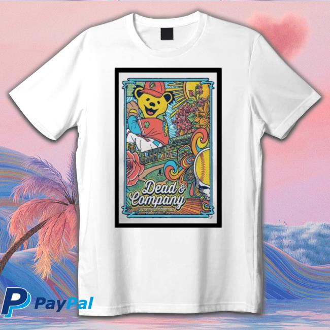 Dead & Company 06 24 23 Fenway Park Boston, Ma Poster shirt