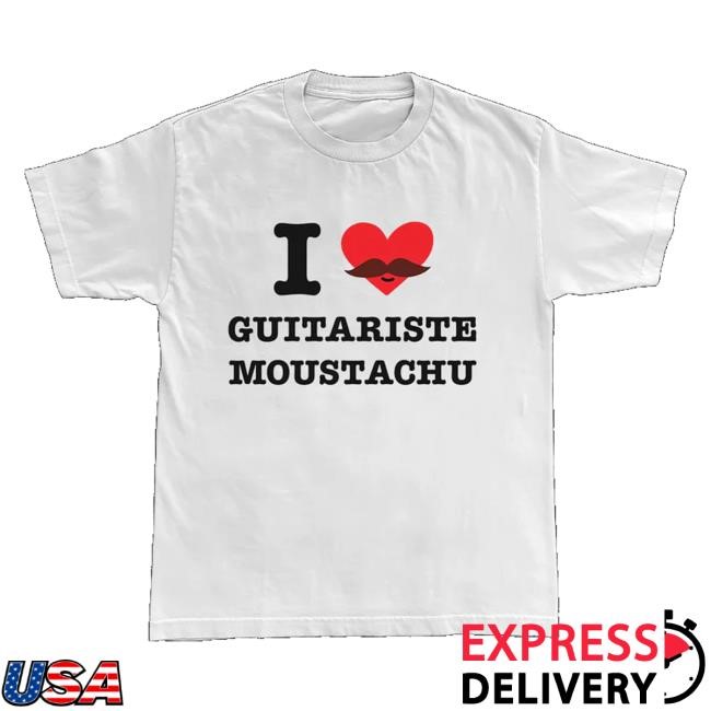 Paramore Merch Store Guitariste Moustachu T-Shirt, Hoodie, Tank Top, Sweater And Long Sleeve T-Shirt